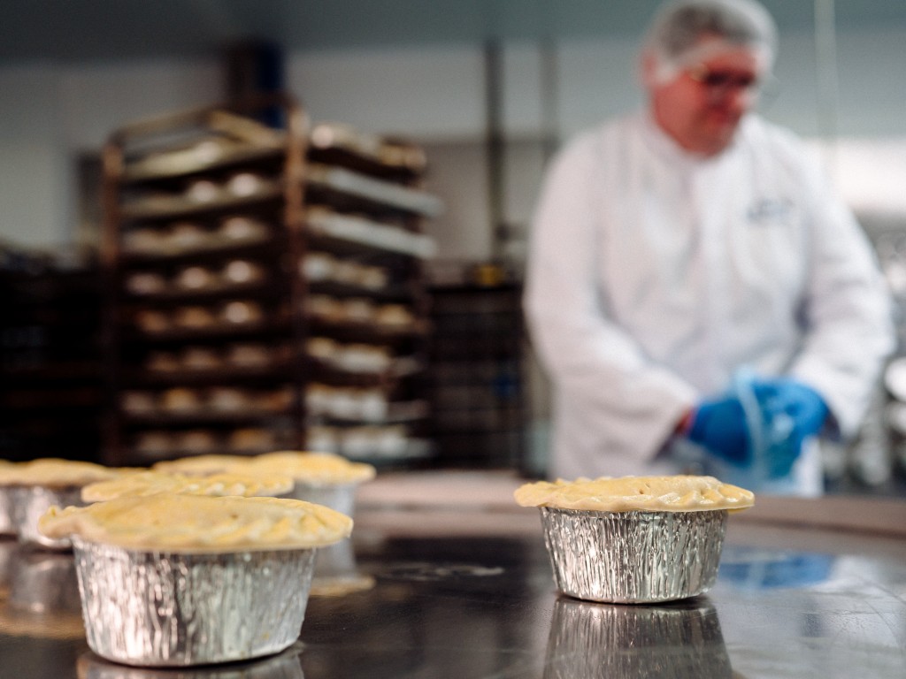 Lewis Pies production