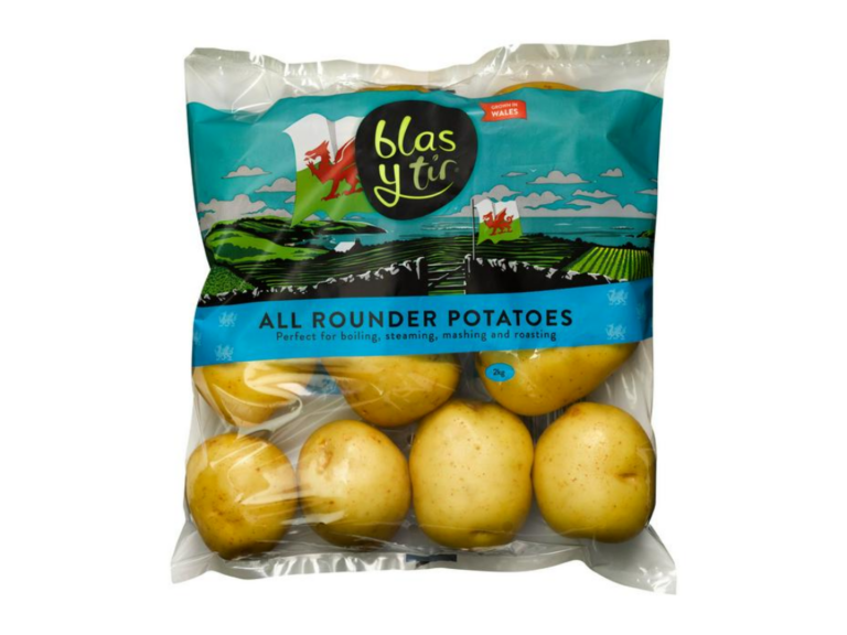 Puffin potatoes in bag