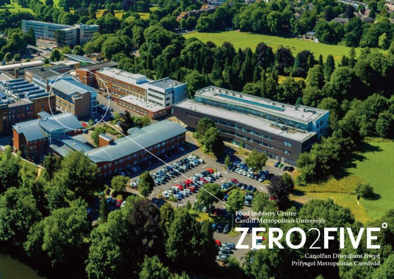 Aerial shot of Cardiff Metropolitan University Llandaff Campus